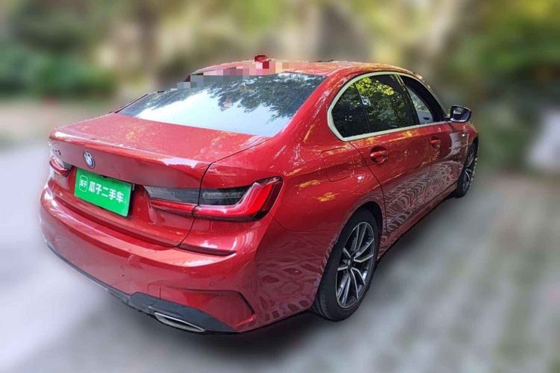 Used BMW 3 Series 2020 Restyled 325Li M Sport Package Rear Right 45 Deg