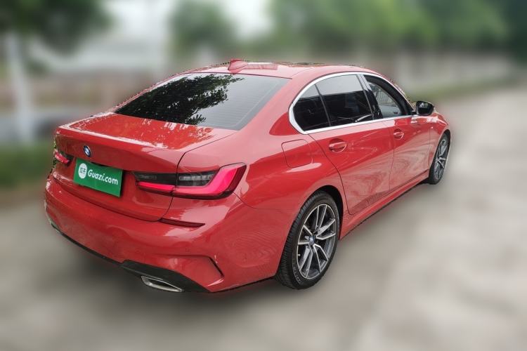 Used BMW 3 Series 2020 325Li M Sport Package Rear Right 45 Deg