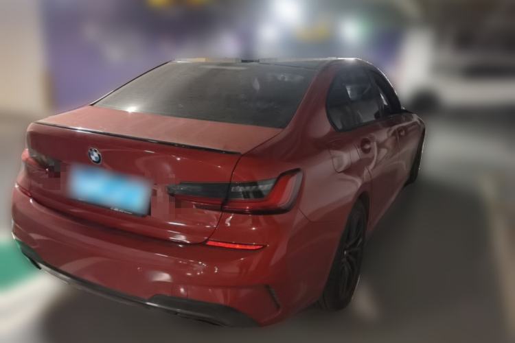 Used BMW 3 Series 2020 325Li M Sport Night Edition Package Rear Right 45 Deg