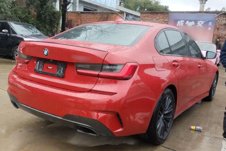 Used BMW 3 Series 2020 325Li M Sport Night Edition Package Rear Right 45 Deg