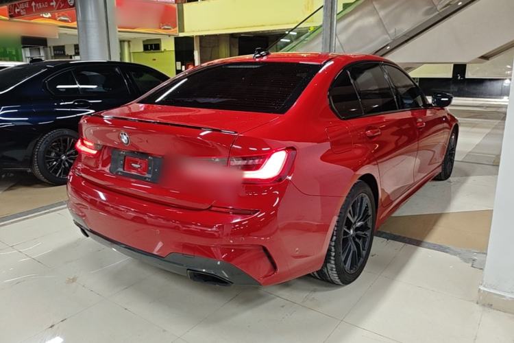 Used BMW 3 Series 2020 325Li M Sport Night Edition Package Rear Right 45 Deg