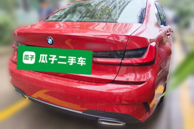 Used BMW 3 Series 2020 320Li M Sport Package Rear Right 45 Deg