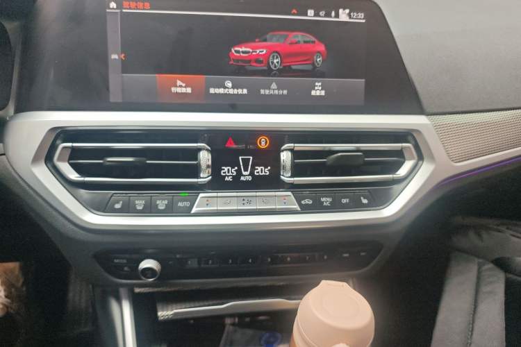 Used BMW 3 Series 2020 Facelifted 325Li M Sport Night Edition Package Audio And AC Panel