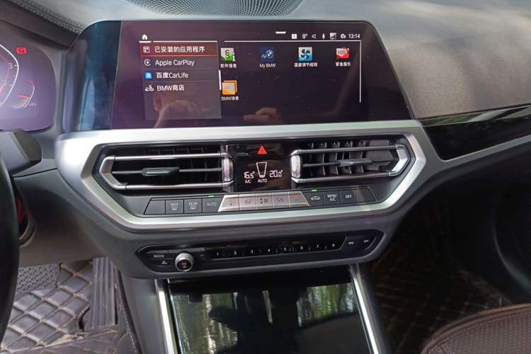 Used BMW 3 Series 2020 320Li M Sport Package Audio And AC Panel