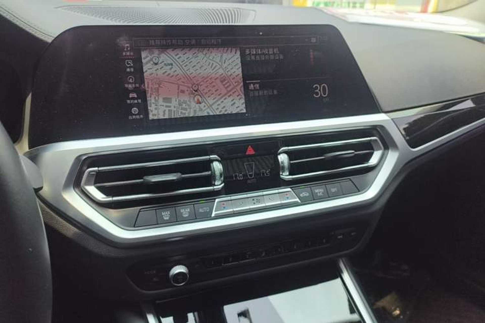 Used BMW 3 Series 2020 325Li First Edition Audio And AC Panel