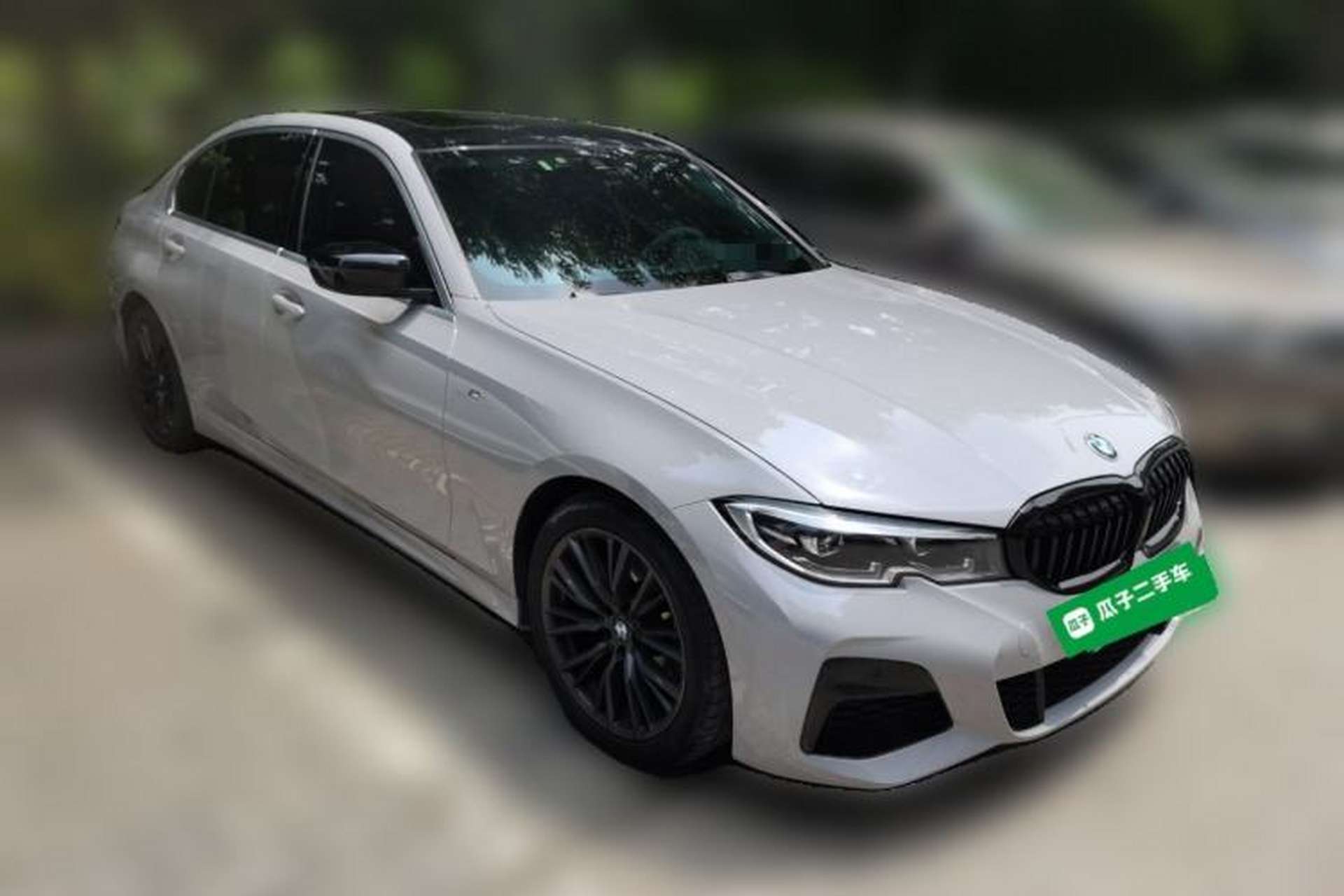 Used BMW 3 Series 2020 325Li M Sport Package Front Right 45 Deg