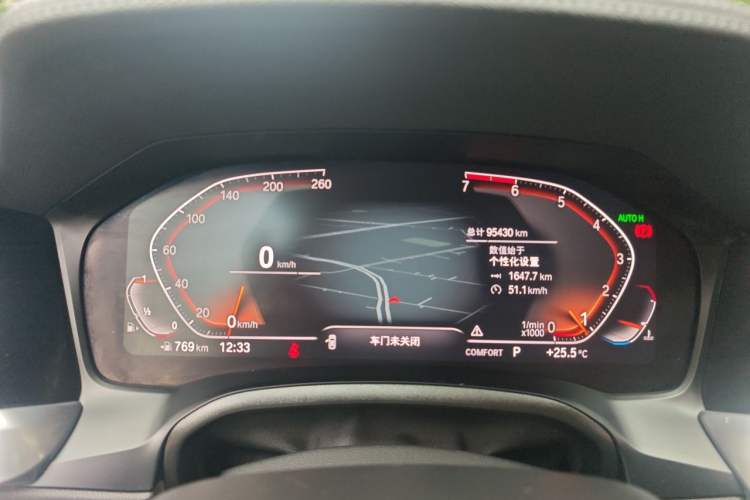 Used BMW 3 Series 2020 Facelifted 325Li M Sport Night Edition Package Instrument Cluster