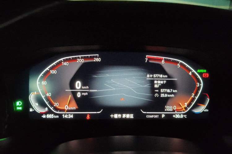 Used BMW 3 Series 2020 320Li M Sport Package Instrument Cluster