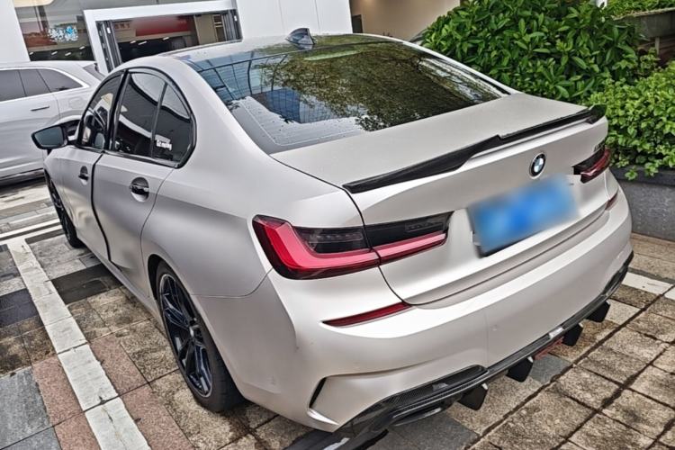 Used BMW 3 Series 2020 330i M Sport Night Edition Rear Left 45 Deg