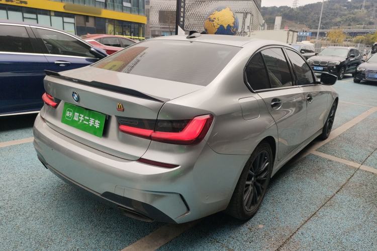Used BMW 3 Series 2020 Restyled 325i M Sport Night Edition Package Rear Right 45 Deg