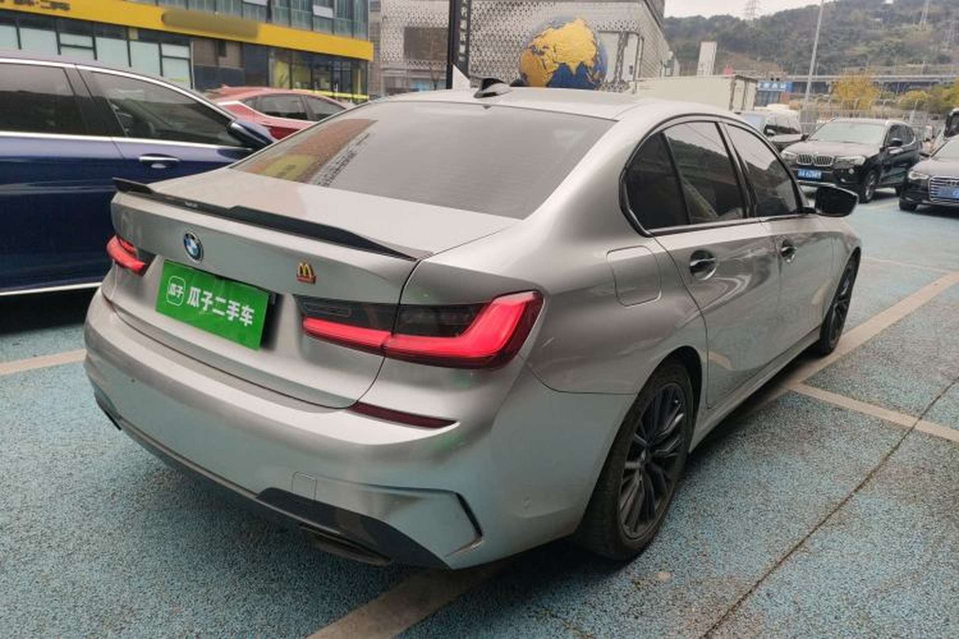 Used BMW 3 Series 2020 Restyled 325i M Sport Night Edition Package Rear Right 45 Deg