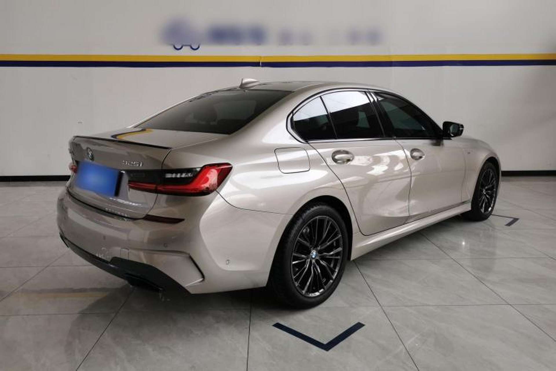 Used BMW 3 Series 2020 Restyled 325i M Sport Night Edition Package Rear Right 45 Deg