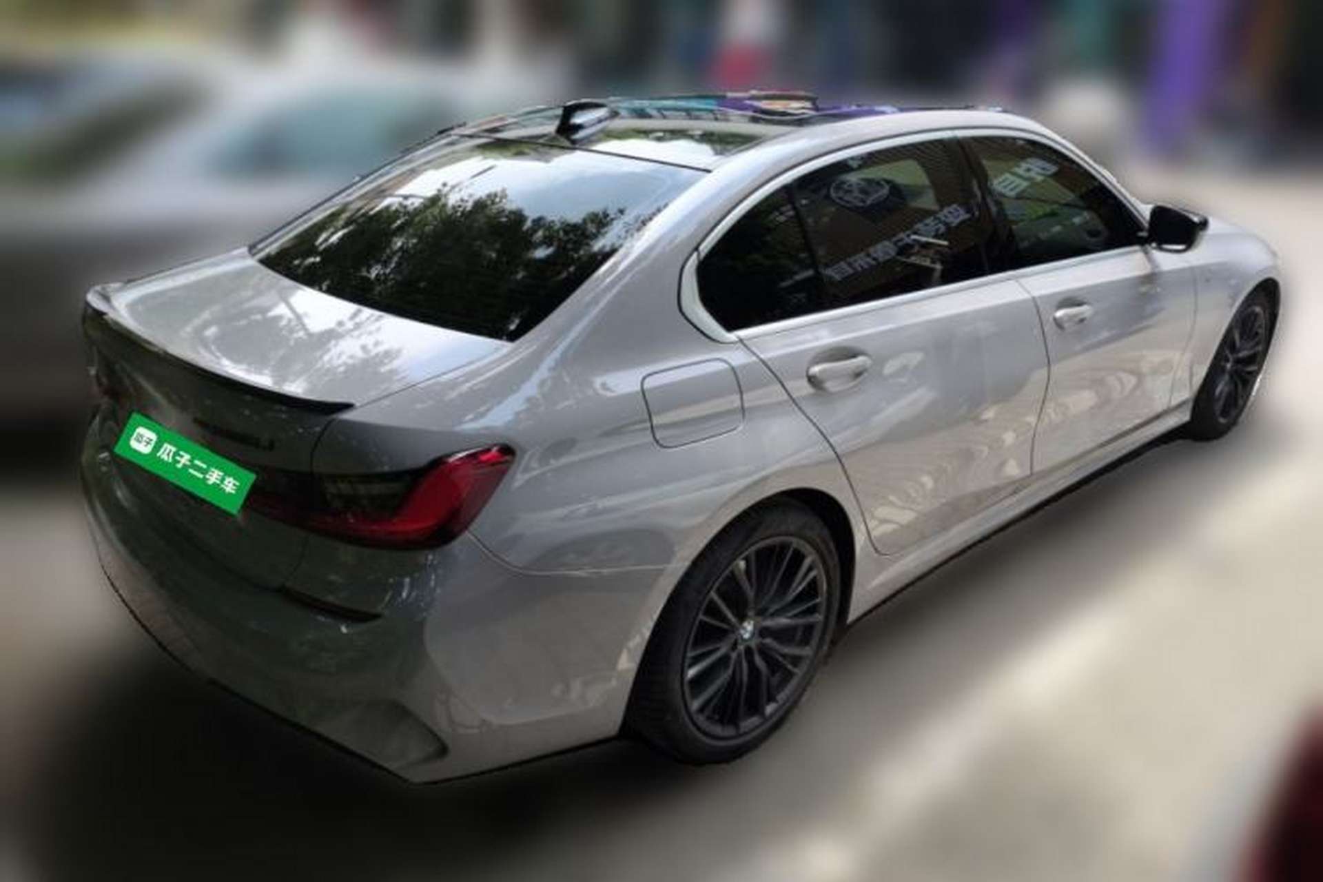 Used BMW 3 Series 2020 325Li M Sport Package Rear Right 45 Deg