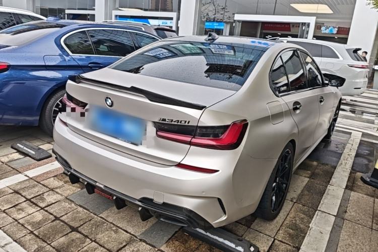 Used BMW 3 Series 2020 330i M Sport Night Edition Rear Right 45 Deg