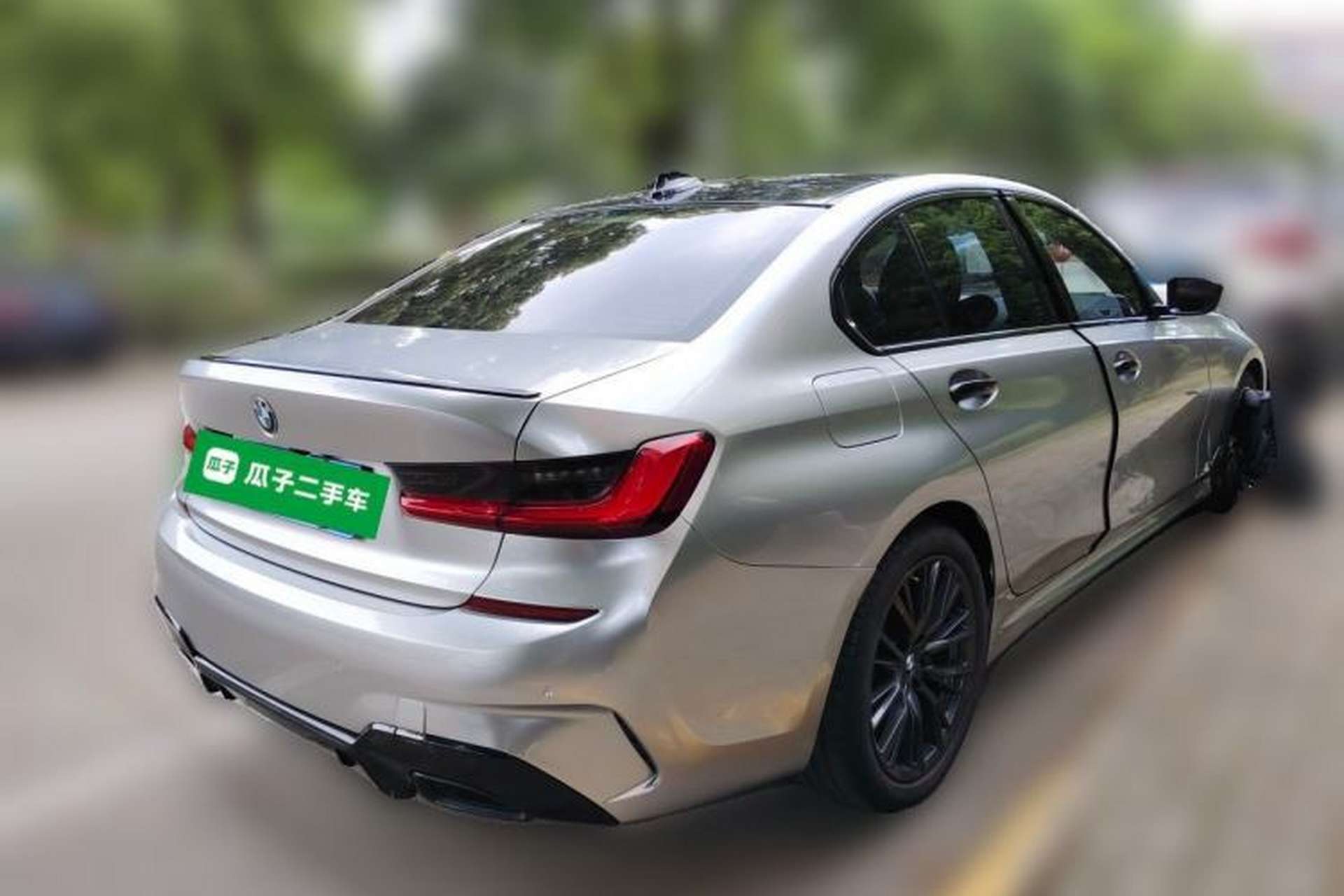 Used BMW 3 Series 2020 Restyled 325i M Sport Night Edition Package Rear Right 45 Deg