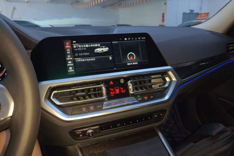 Used BMW 3 Series 2020 Restyled 325Li M Sport Package Audio And AC Panel