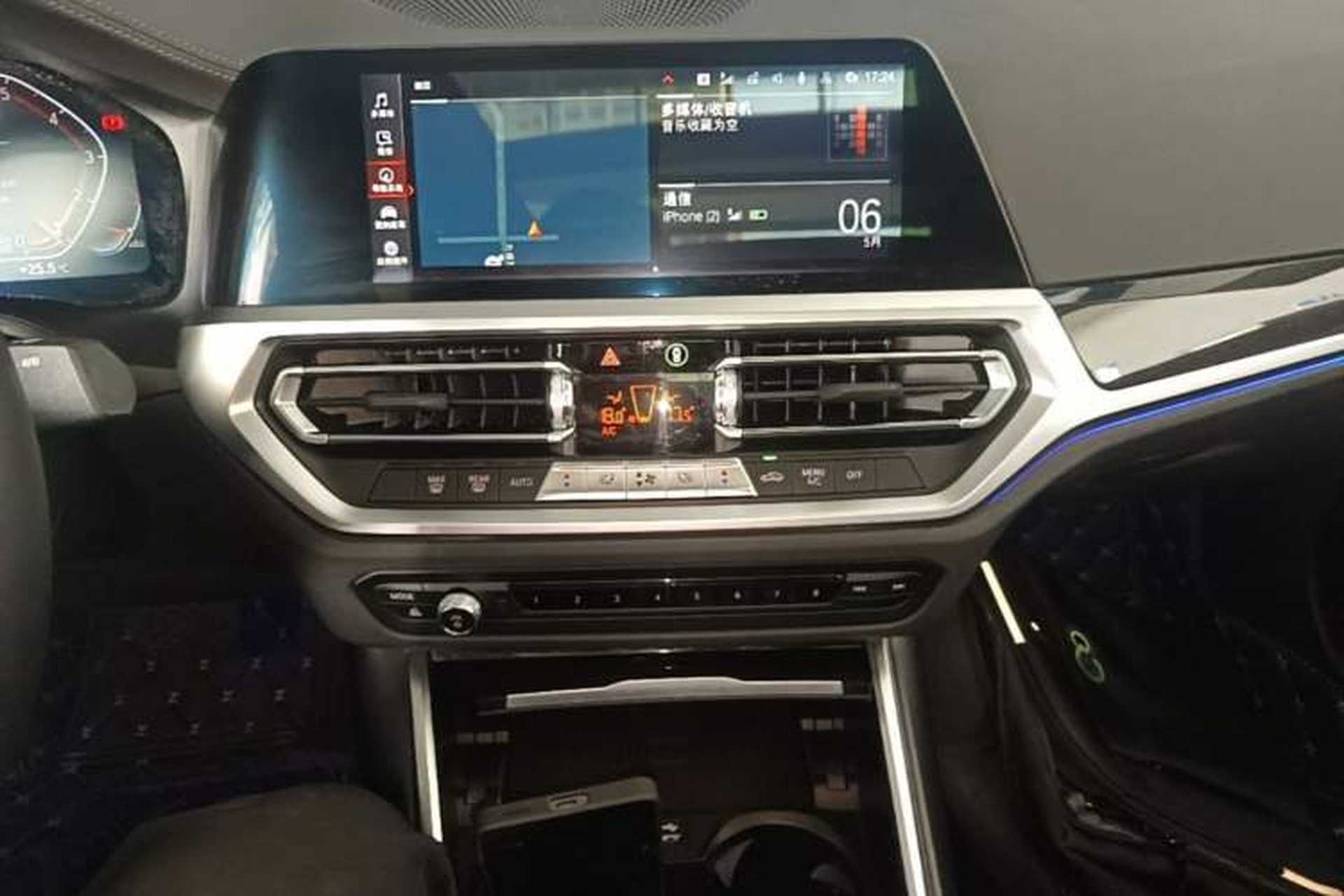 Used BMW 3 Series 2020 Restyled 325Li M Sport Package Audio And AC Panel