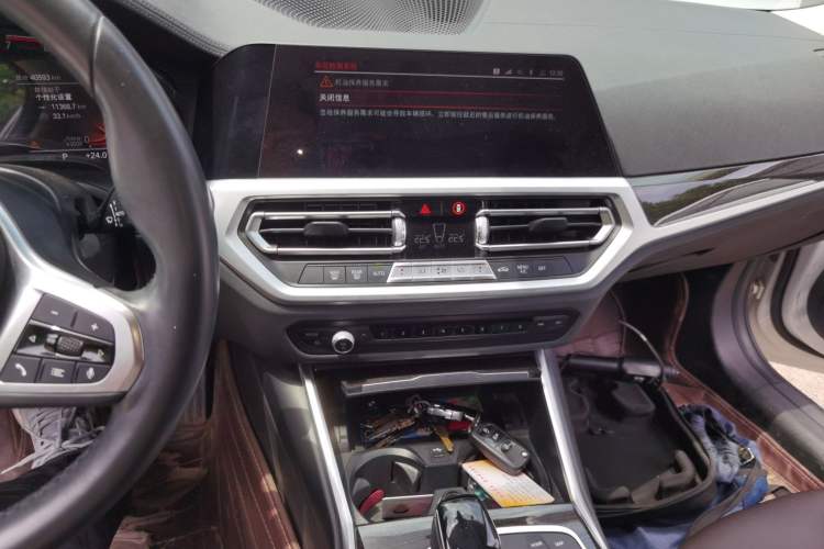 Used BMW 3 Series 2020 Restyled 325Li M Sport Package Audio And AC Panel