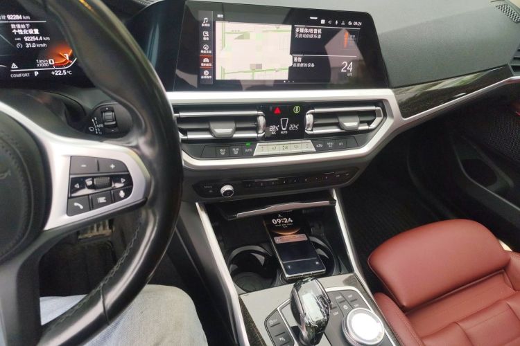 Used BMW 3 Series 2020 Restyled 325Li M Sport Package Audio And AC Panel