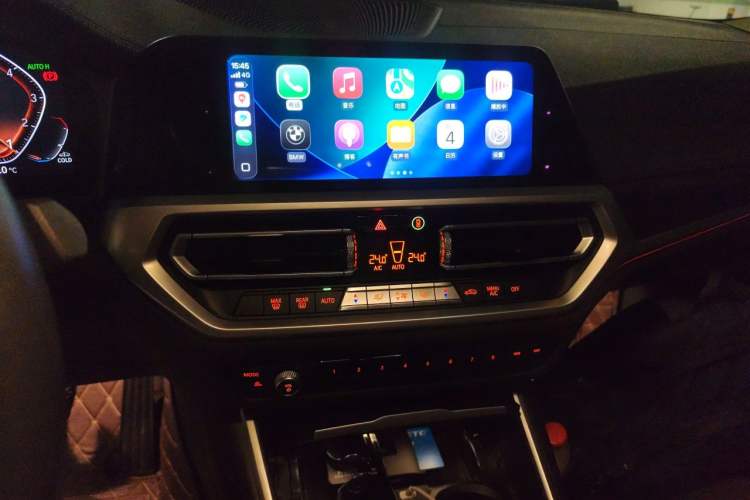 Used BMW 3 Series 2020 325i M Sport Package Audio And AC Panel