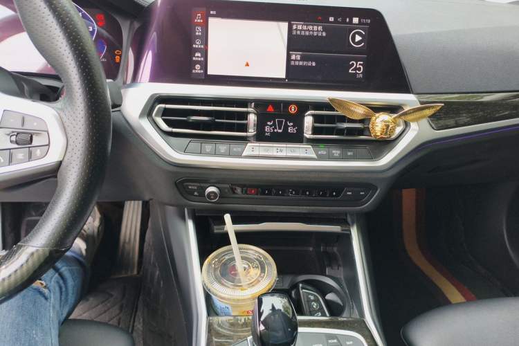 Used BMW 3 Series 2020 Restyled 325Li M Sport Package Audio And AC Panel