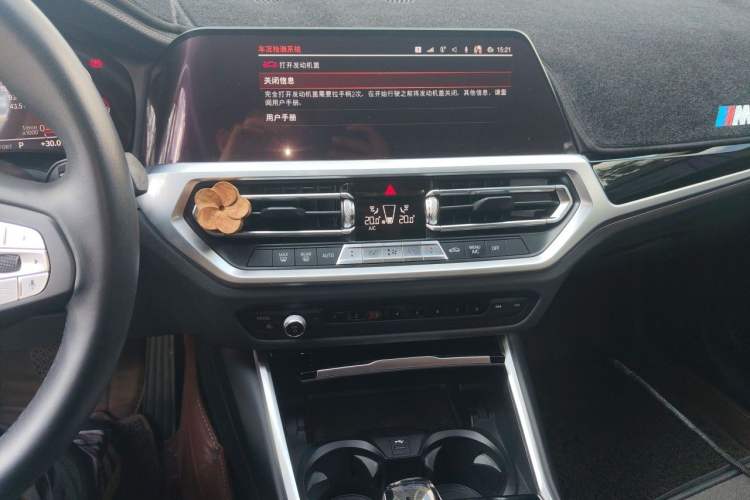 Used BMW 3 Series 2020 325Li First Edition Audio And AC Panel