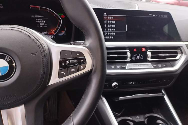 Used BMW 3 Series 2020 Restyled 325Li M Sport Package Audio And AC Panel