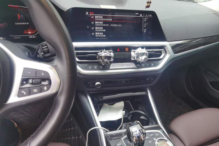 Used BMW 3 Series 2020 Restyled 325Li M Sport Package Audio And AC Panel