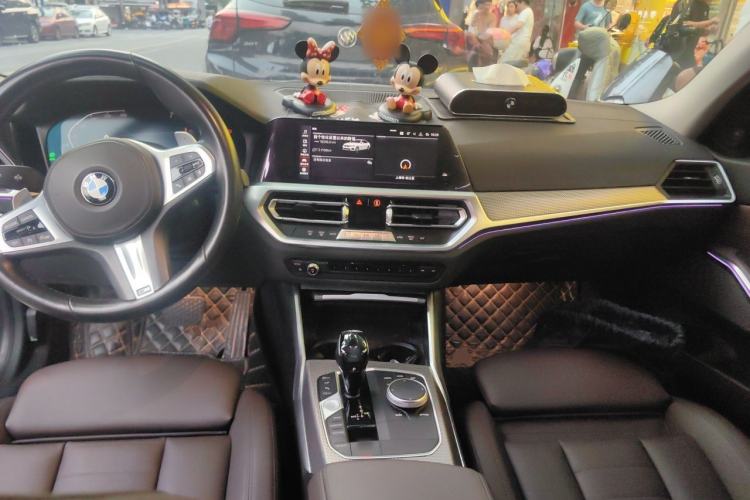 Used BMW 3 Series 2020 325Li M Sport Night Edition Package Center Console