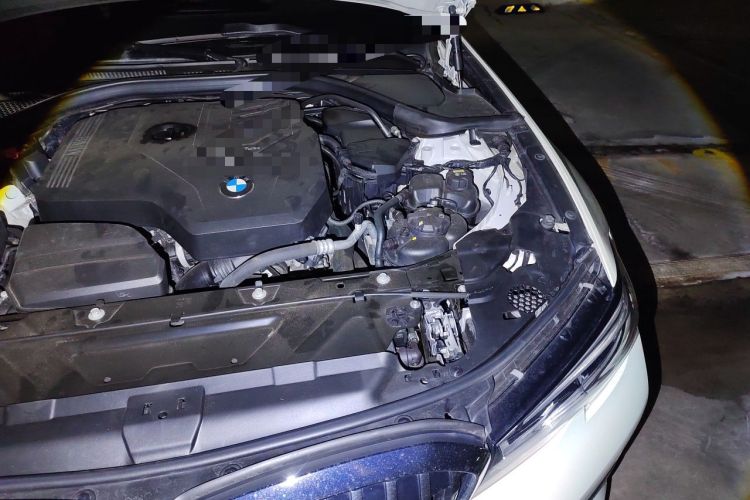 Used BMW 3 Series 2020 325Li First Edition Engine Bay Left