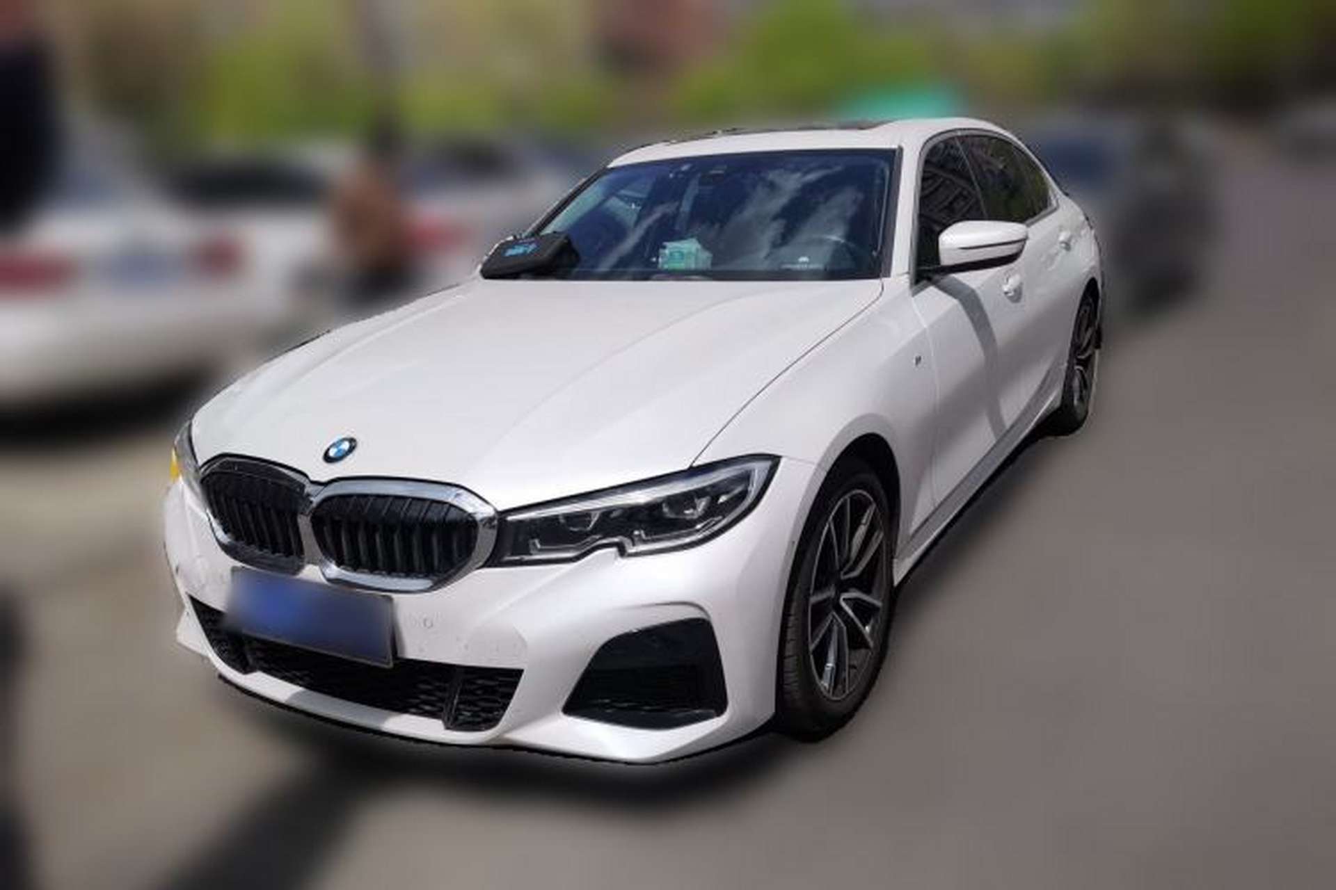 Used BMW 3 Series 2020 Restyled 325Li M Sport Package Front Left 45 Deg
