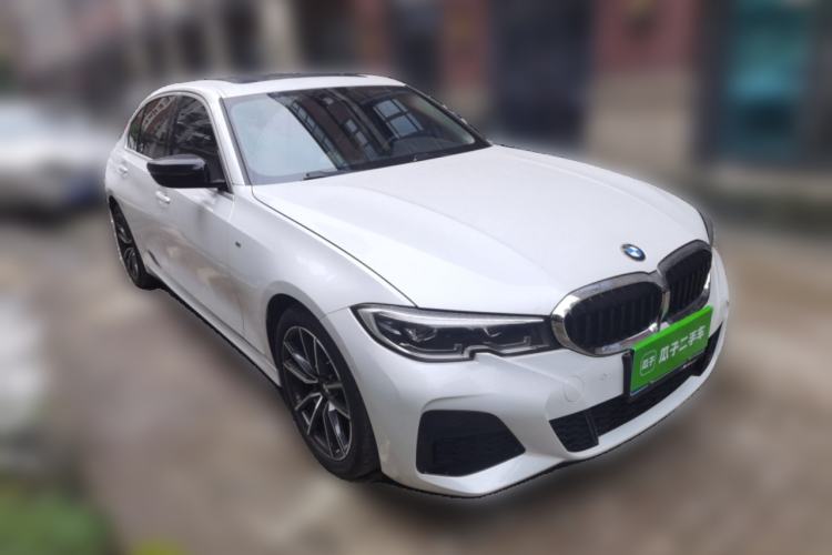 Used BMW 3 Series 2020 325Li M Sport Package Front Right 45 Deg