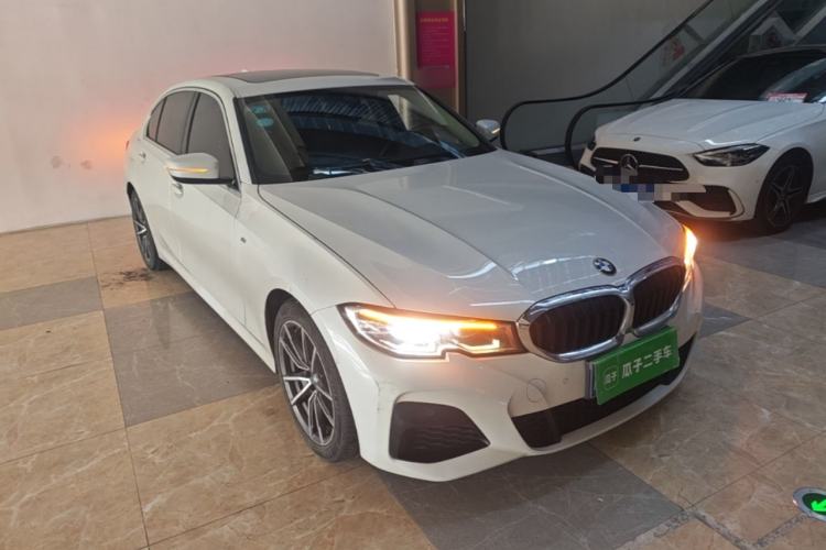 Used BMW 3 Series 2020 Restyled 325Li M Sport Package Front Right 45 Deg