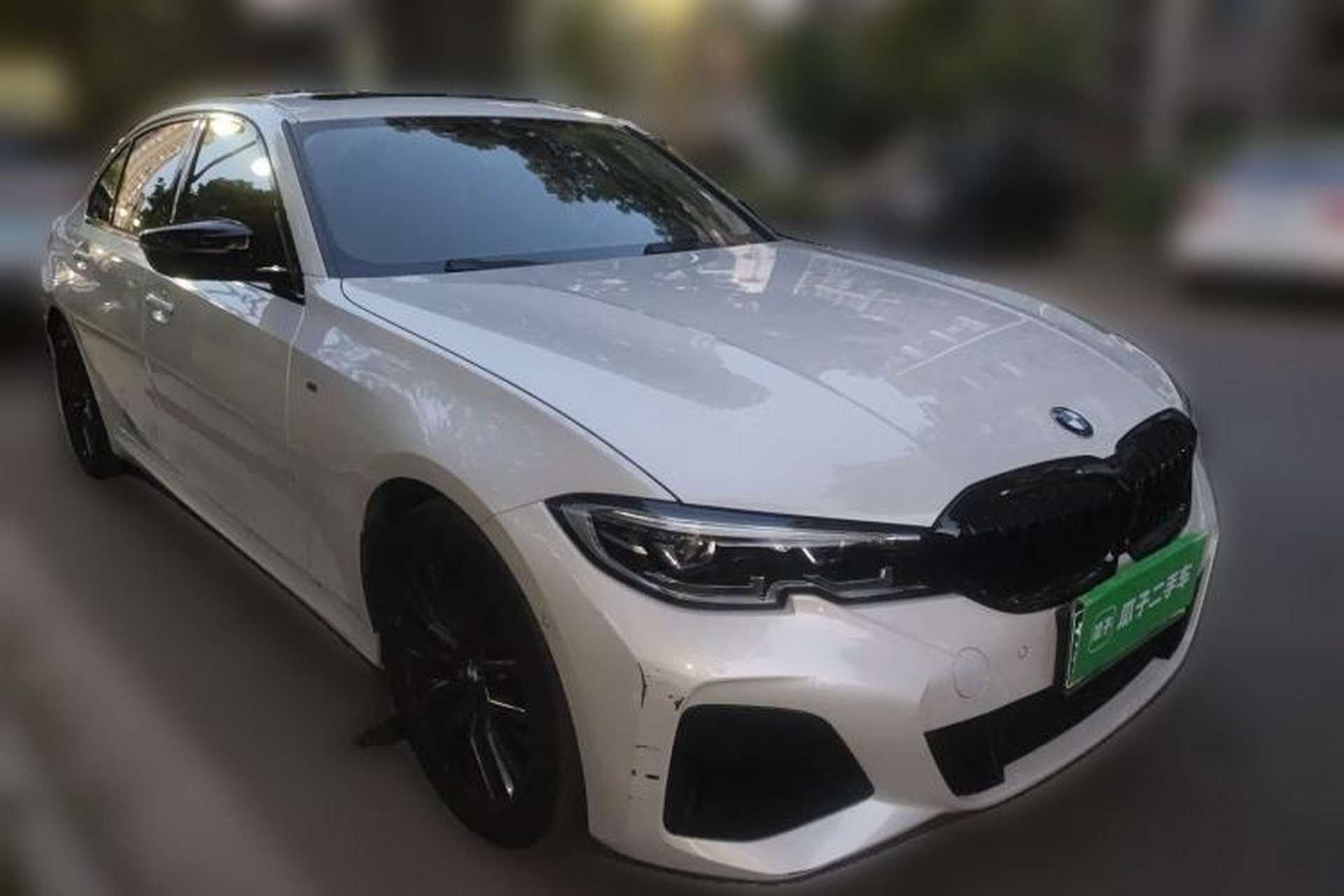 Used BMW 3 Series 2020 Facelifted 325Li M Sport Night Edition Package Front Right 45 Deg