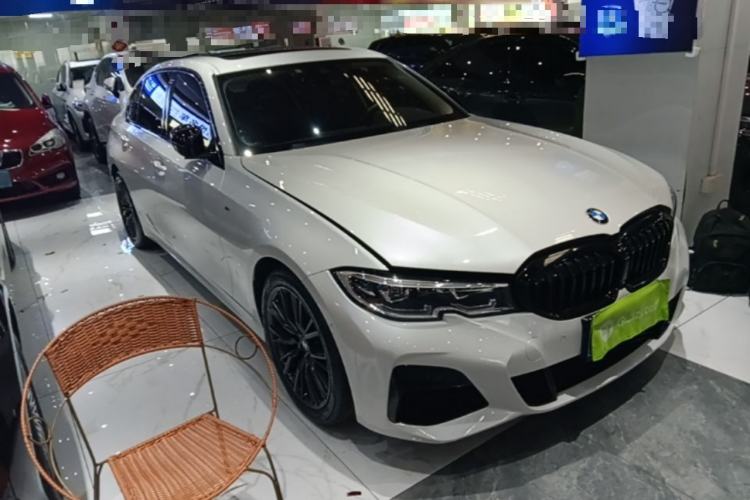 Used BMW 3 Series 2020 325Li M Sport Night Edition Package Front Right 45 Deg