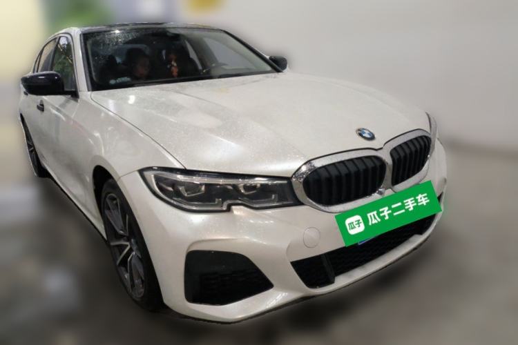 Used BMW 3 Series 2020 325Li M Sport Package Front Right 45 Deg