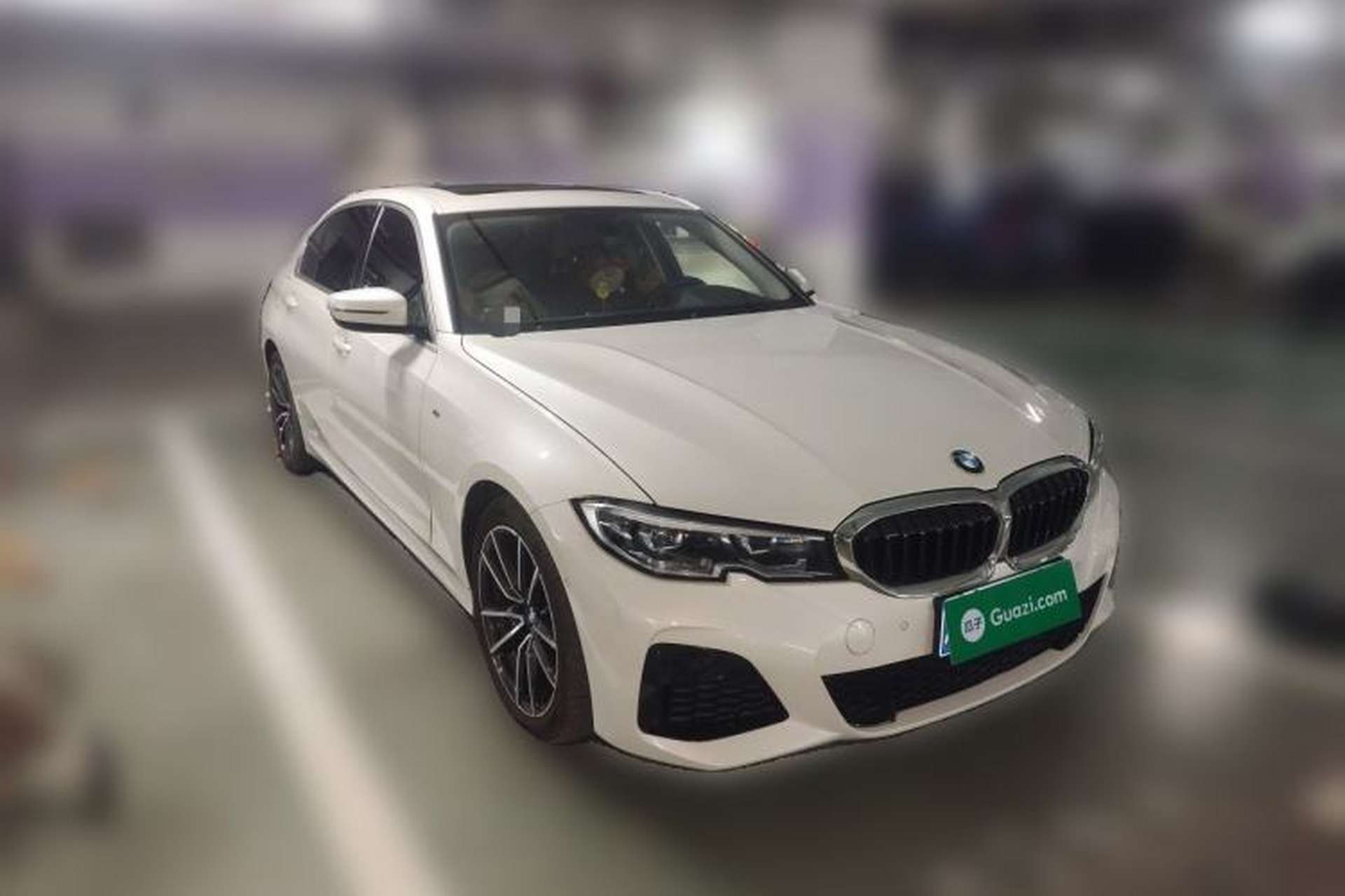 Used BMW 3 Series 2020 320Li M Sport Package Front Right 45 Deg