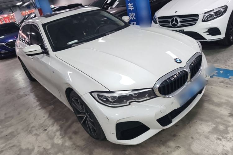 Used BMW 3 Series 2020 Restyled 325Li M Sport Package Front Right 45 Deg