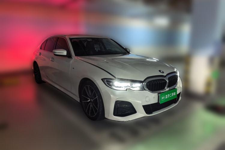 Used BMW 3 Series 2020 325Li M Sport Package Front Right 45 Deg