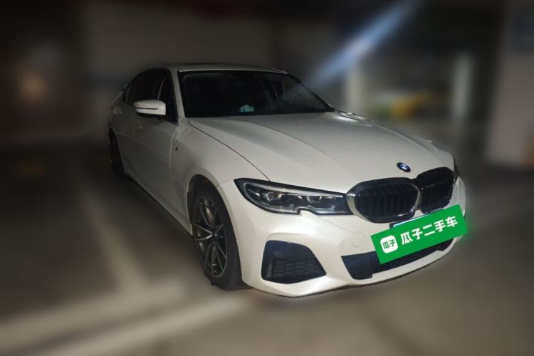 Used BMW 3 Series 2020 325Li M Sport Package Front Right 45 Deg