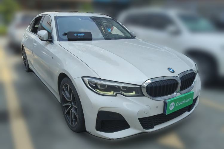 Used BMW 3 Series 2020 325Li M Sport Package Front Right 45 Deg