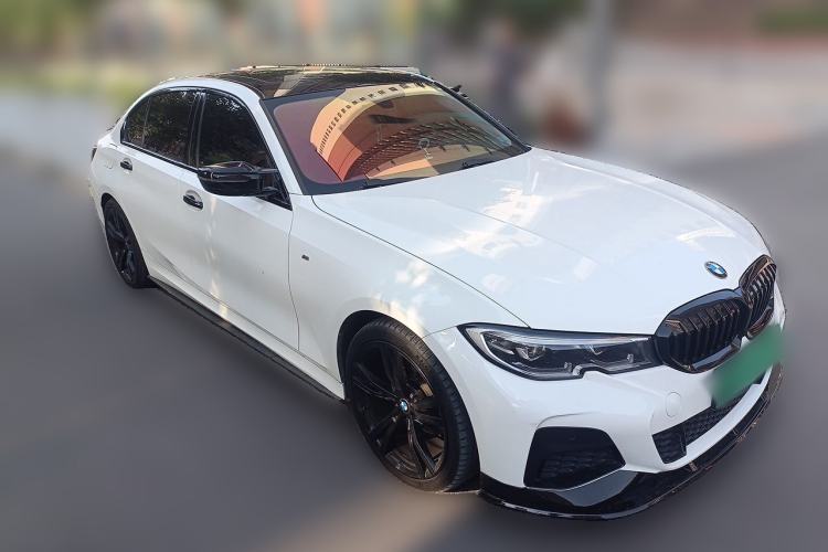Used BMW 3 Series 2020 325Li M Sport Package Front Right 45 Deg