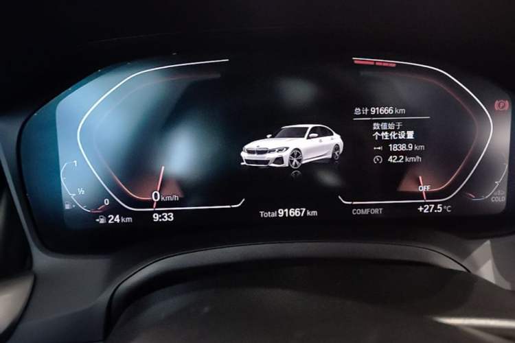 Used BMW 3 Series 2020 320Li M Sport Package Instrument Cluster