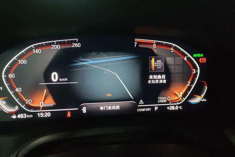 Used BMW 3 Series 2020 Restyled 325i M Sport Night Edition Package Instrument Cluster