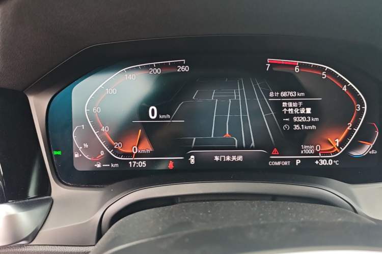 Used BMW 3 Series 2020 Facelifted 325Li M Sport Night Edition Package Instrument Cluster