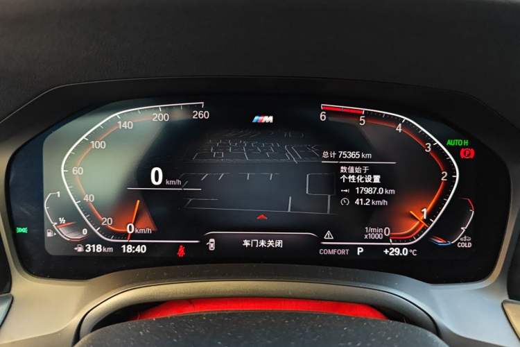 Used BMW 3 Series 2020 Facelifted 325Li M Sport Night Edition Package Instrument Cluster