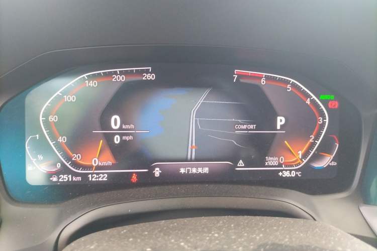 Used BMW 3 Series 2020 Restyled 325i M Sport Night Edition Package Instrument Cluster