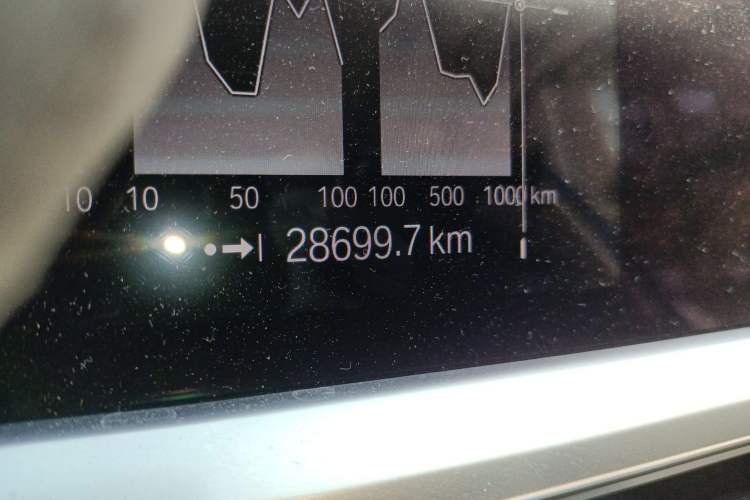 Used BMW 3 Series 2020 320Li M Sport Package Odometer Close Up
