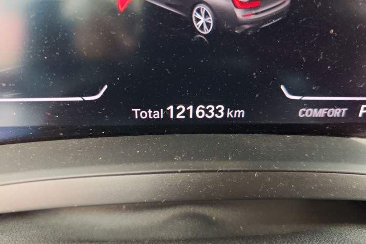 Used BMW 3 Series 2020 Facelifted 325Li xDrive M Sport Package Odometer Close Up