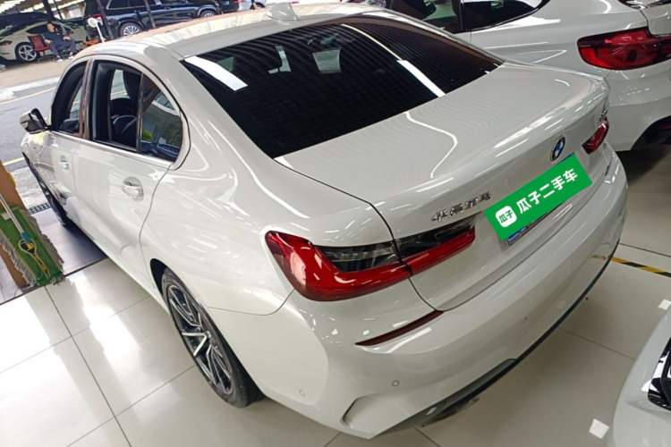 Used BMW 3 Series 2020 325Li M Sport Package Rear Left 45 Deg